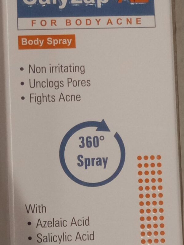 Salyzap-AZ Body Spray for Body Acne